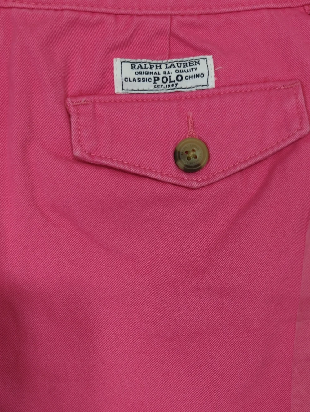 Ralph Lauren Hot Pink Girls 12 Classic Polo Chino Shorts